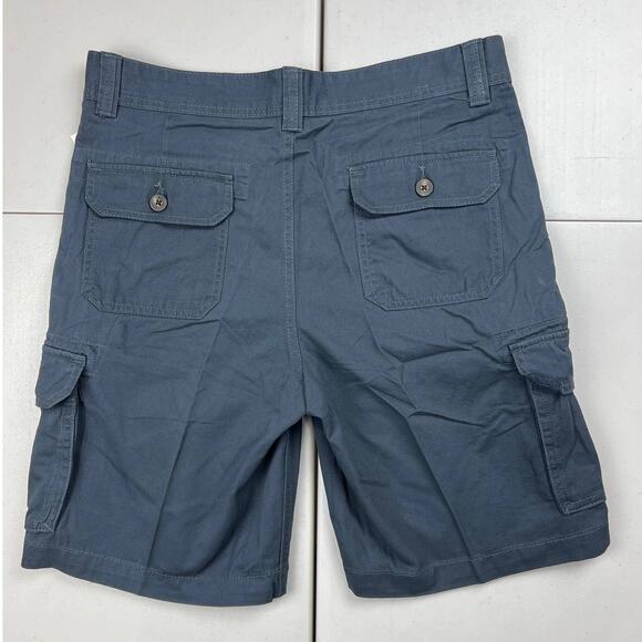 Amazon Essentials Men's 34W Navy Blue 10" Inseam Classic Fit Cargo Shorts - Picture 9 of 11